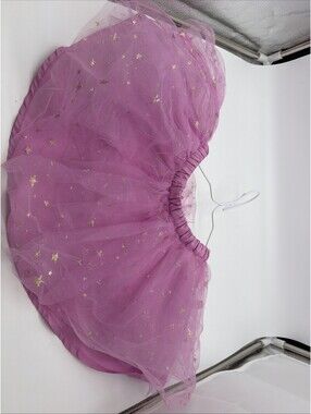 Kids Baby Star Glitter Dance Tutu Skirt for Girl Sequin 3 Layers Tulle Gymboree